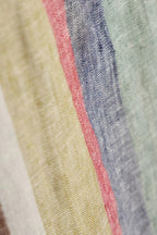 Rainbow Stripe Loose Casual Boho Dress