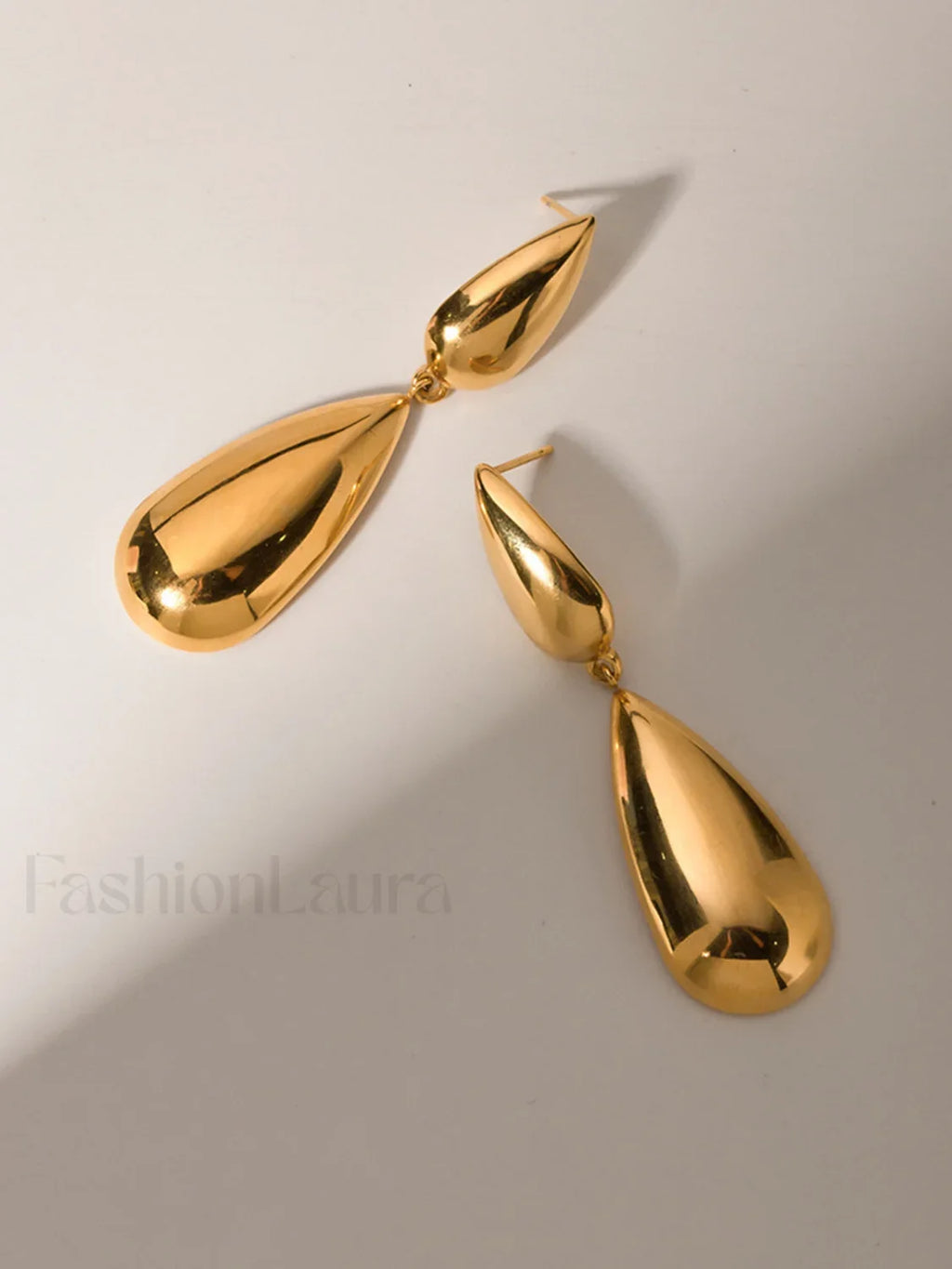 Double Lágrima Aretes