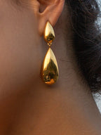 Doble Lágrima Aretes