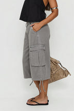 Camo Cargo Bermuda Pants
