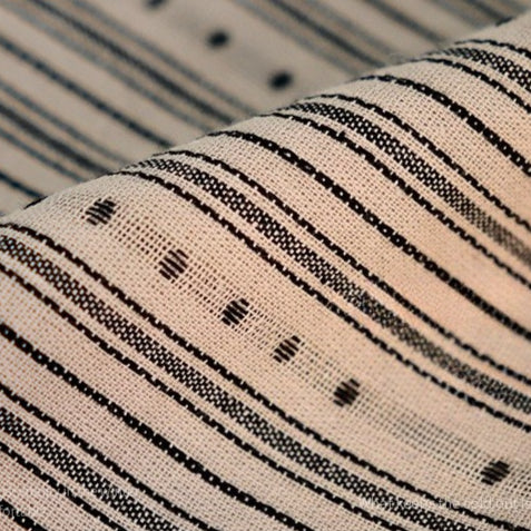 Cotton Striped Triangle Retro Head Shawl Scarf