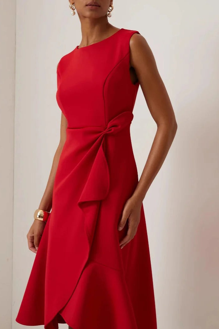 Vestido Midi Elegante de Gala