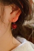 Heel Forma Minimalista Perla Aretes