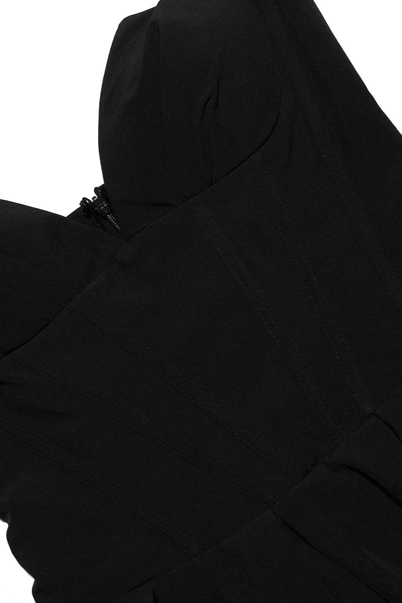 Sin Tirantes Corsé Línea A Vestido de Fiesta