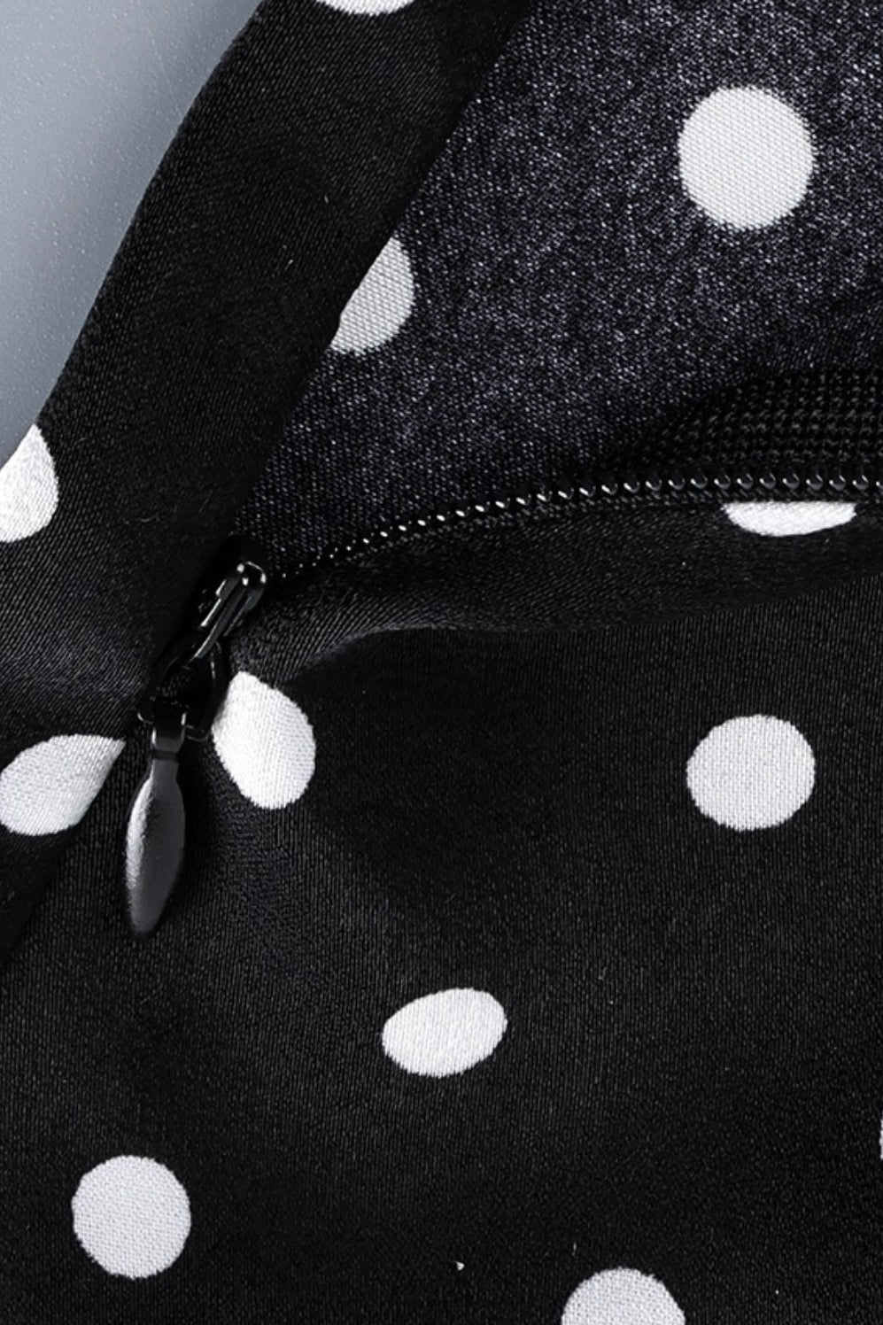 Polka Dot Halter Cami Straight Maxi Skirt Set