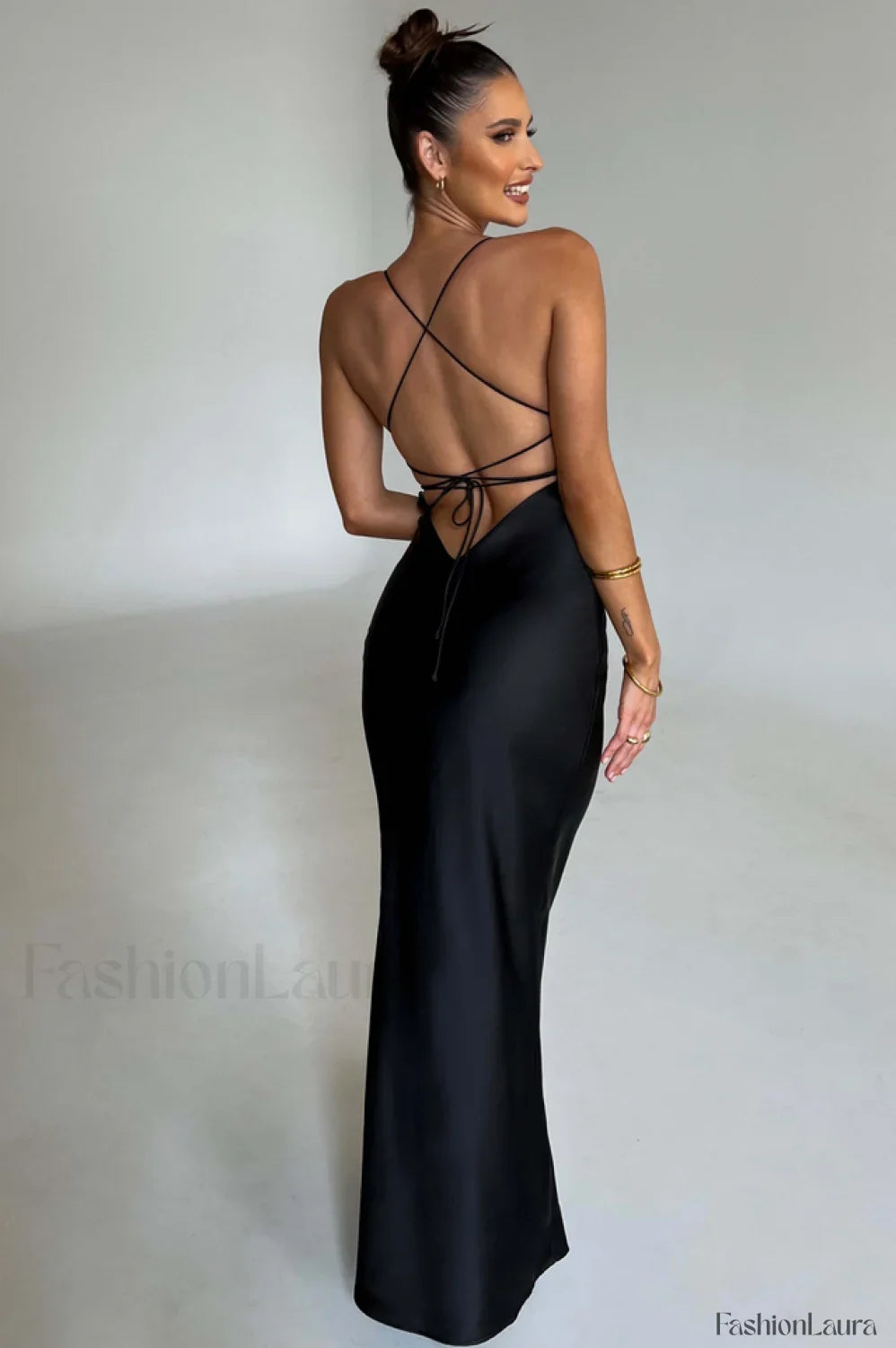 Malika Elegante Vestido Maxi