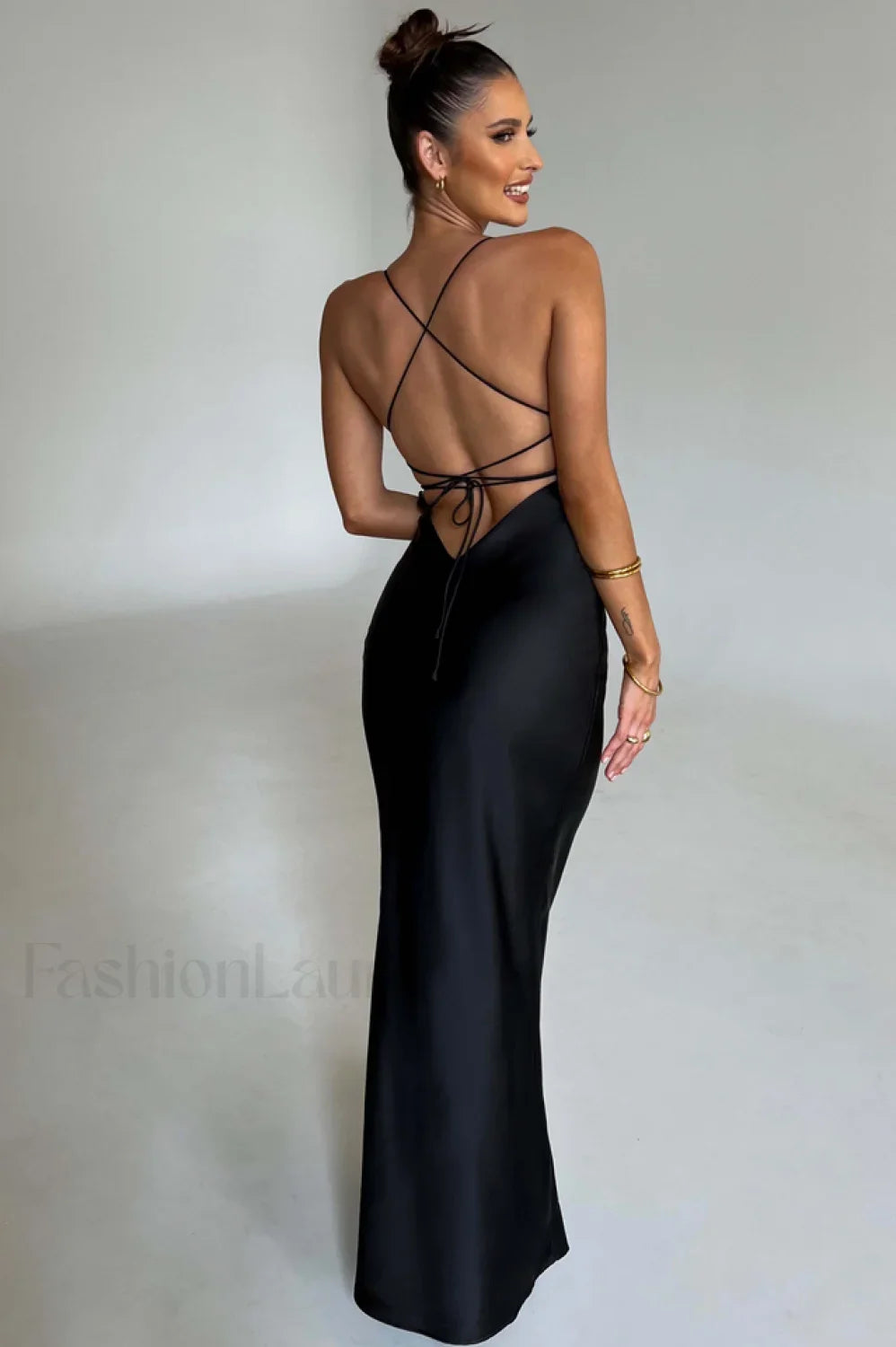 Malika Elegante Vestido Maxi