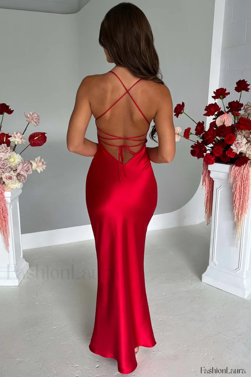 Malika Elegante Vestido Maxi
