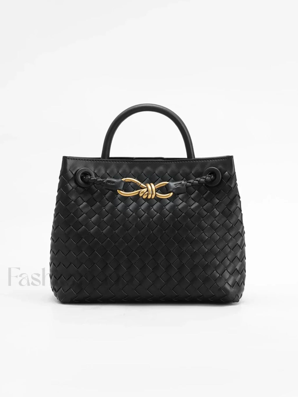 Metal Twist Detail Handle Bag