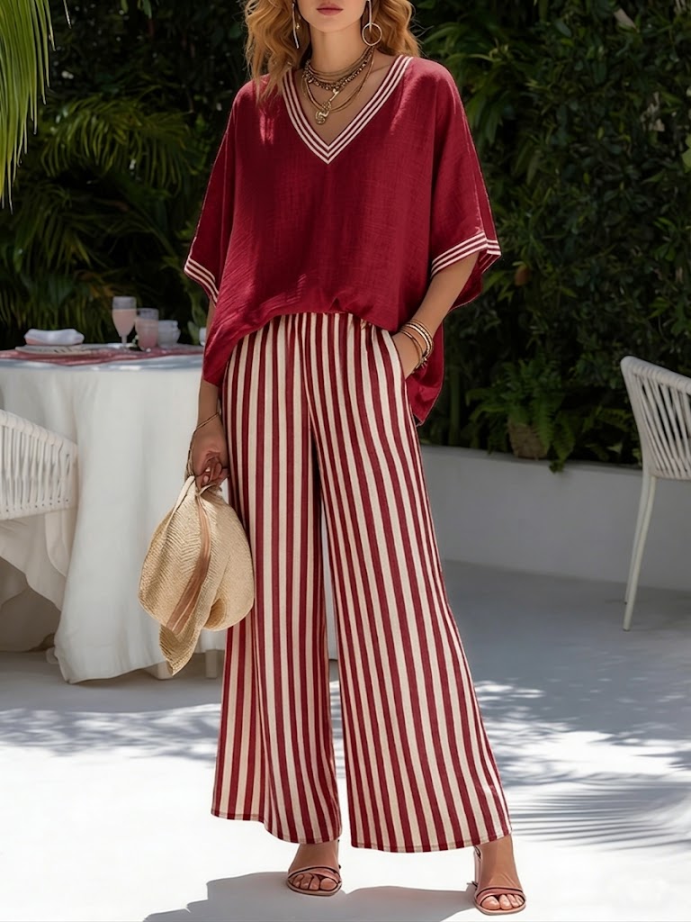 kIKA™ | Set casual in lino e cotone