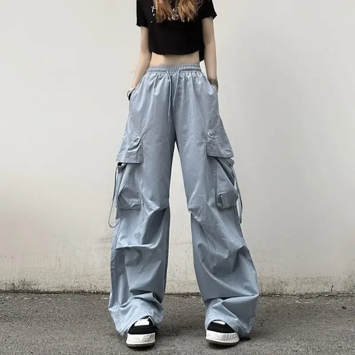 Oversized Cargo Streetwear Casual Pants