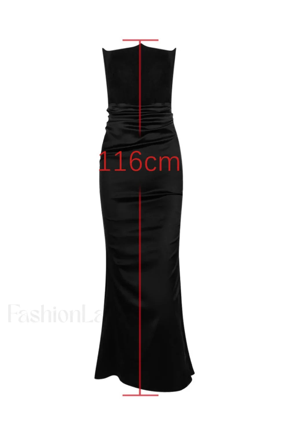 Persephone Hombros Descubiertos con Estilo Bustier Vestido Maxi