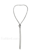 Con Flecos Collar con Colgante