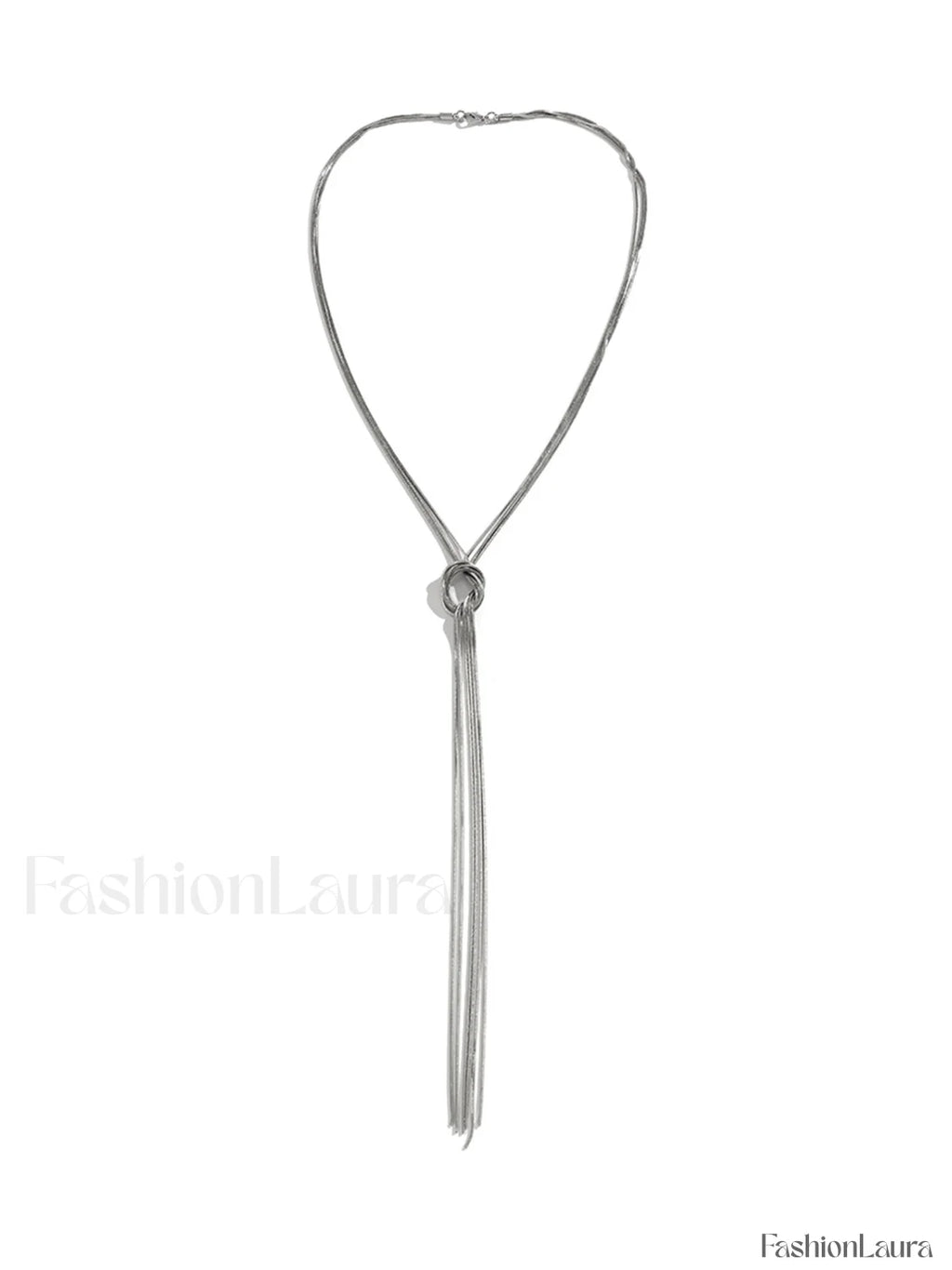 Con Flecos Collar con Colgante