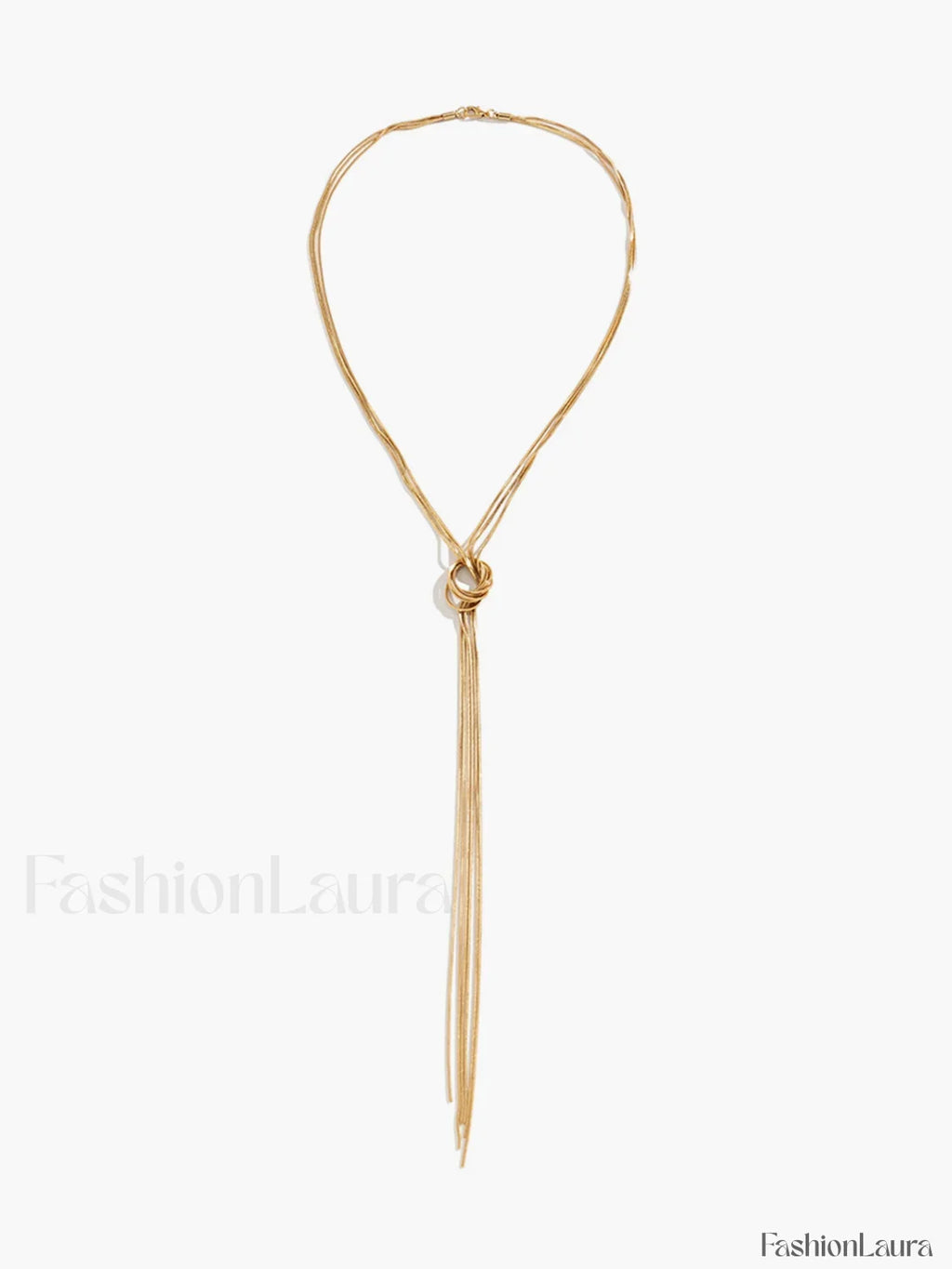 Con Flecos Collar con Colgante