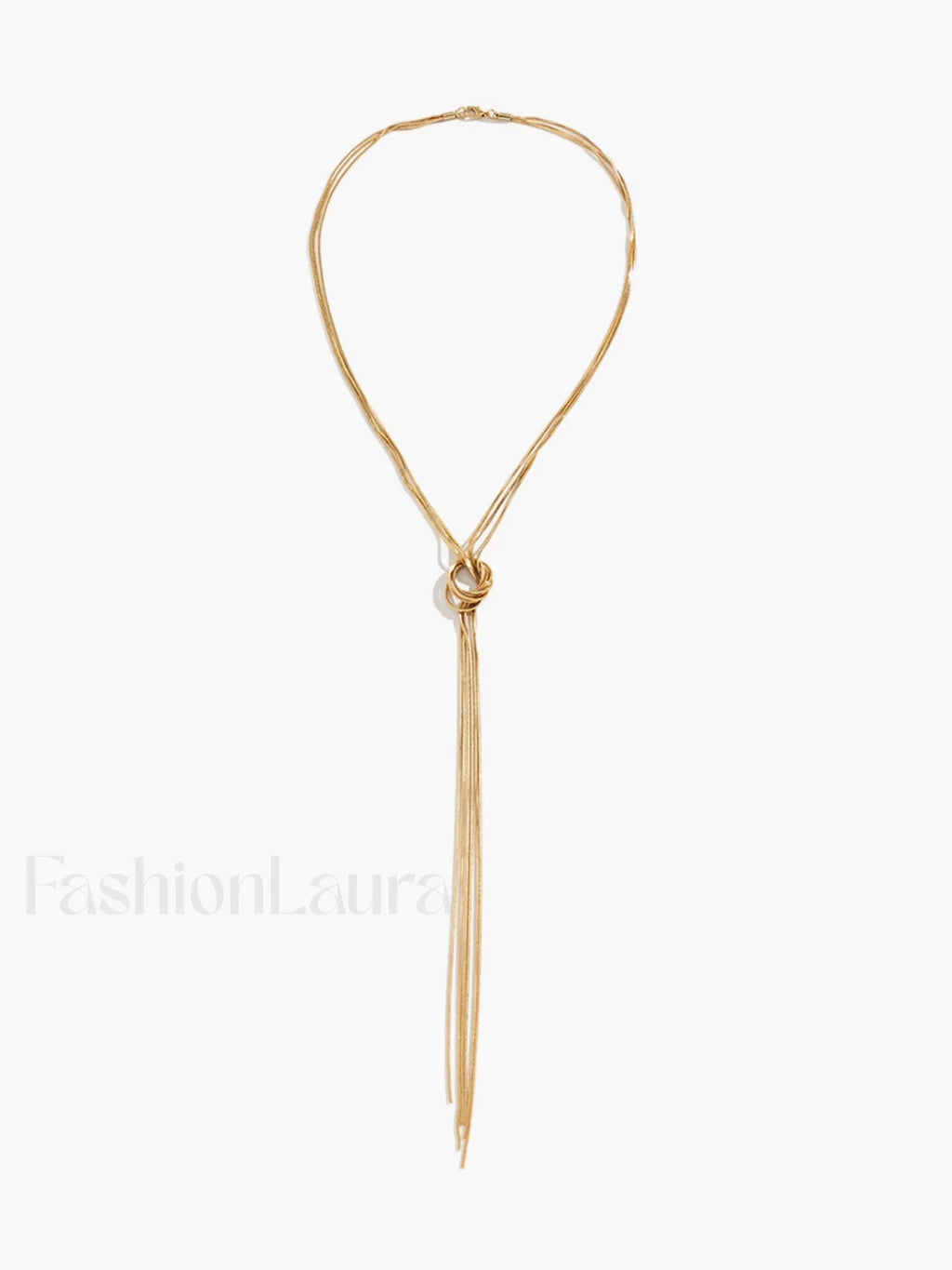 Con Flecos Collar con Colgante