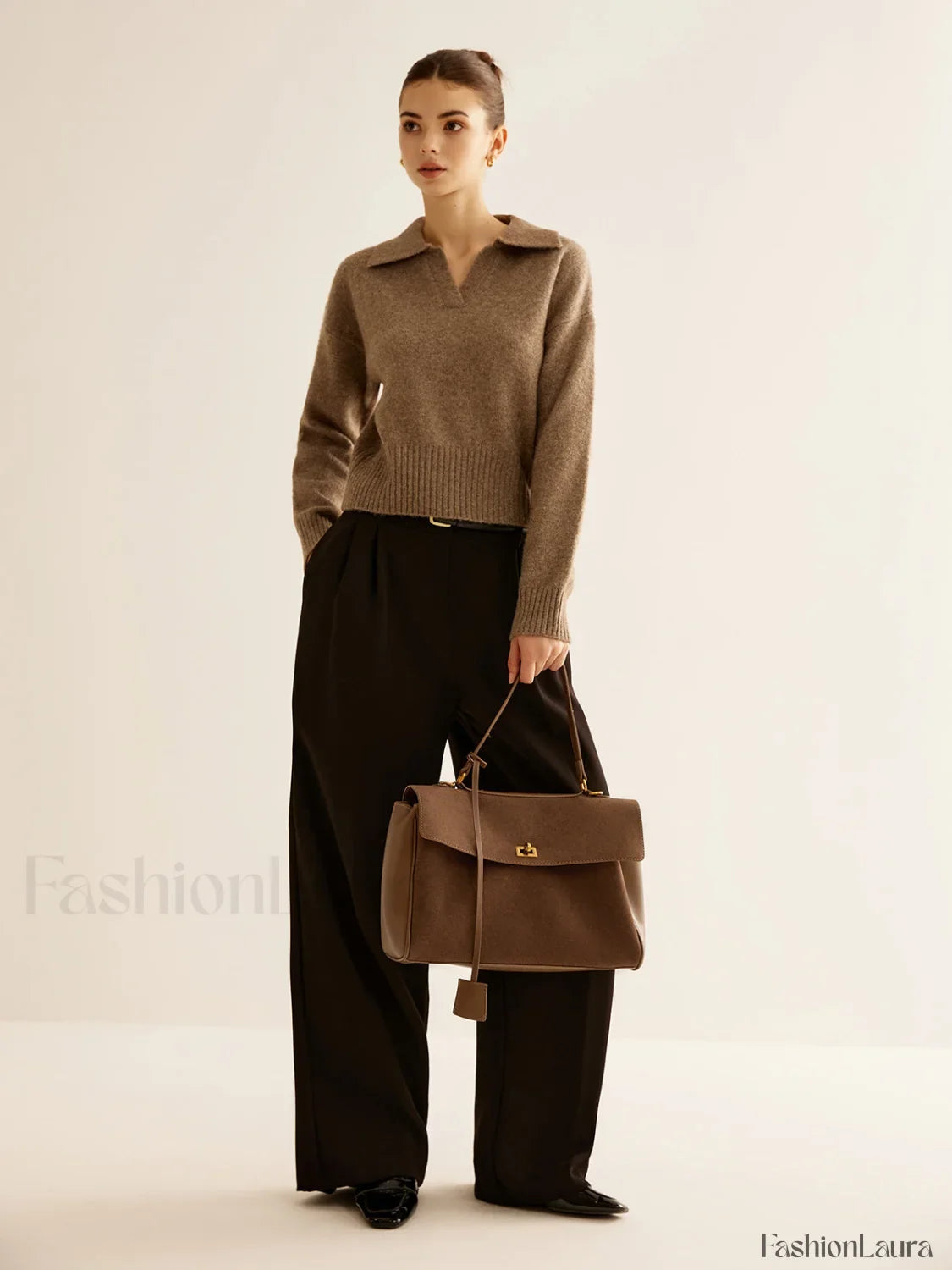Utility Large Capacity Flap Shoulder Bag
